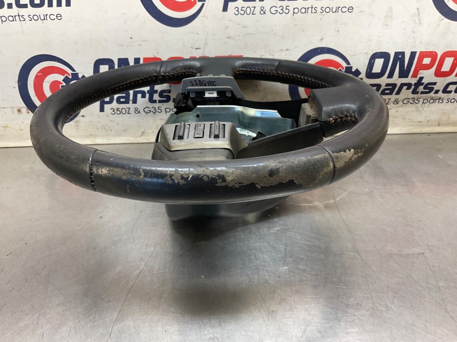 2007 Infiniti V35 G35 Complete Steering Wheel OEM 11BGYEC - On Point Parts Inc