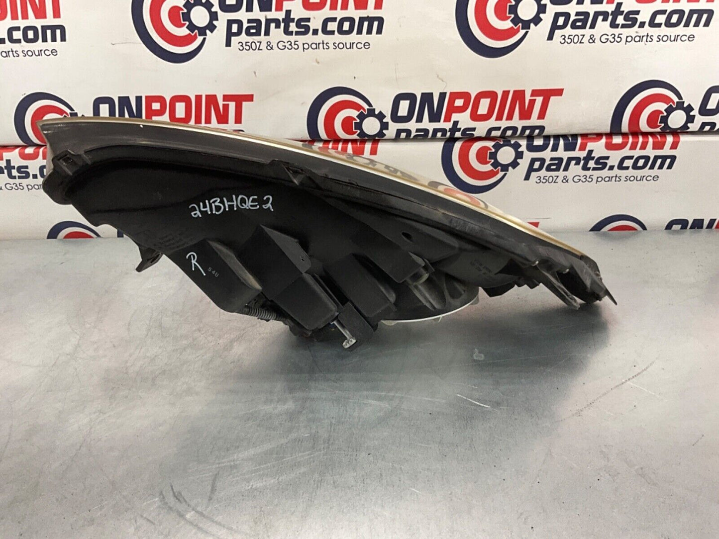 2005 Nissan Z33 350Z Passenger Right Xenon HID Headlight Assembly OEM 24BHQE2 - On Point Parts Inc