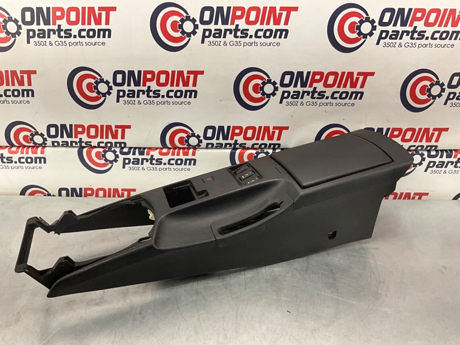 2005 Nissan Z33 350Z Manual Center Console Heated Seat Hazard Switch OEM 24BHQE - On Point Parts Inc