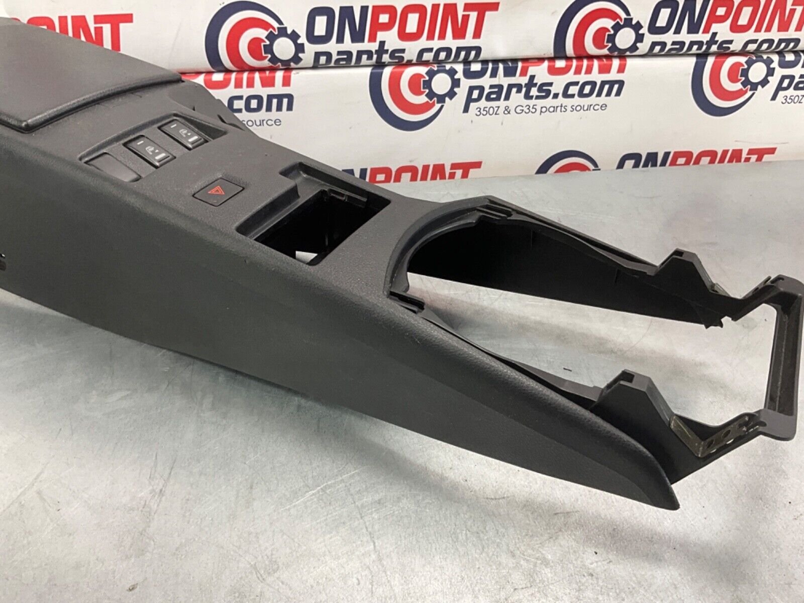 2005 Nissan Z33 350Z Manual Center Console Heated Seat Hazard Switch OEM 24BHQE - On Point Parts Inc