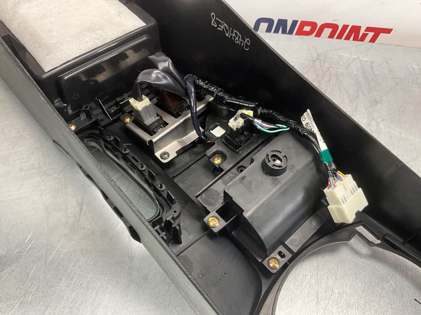 2005 Nissan Z33 350Z Manual Center Console Heated Seat Hazard Switch OEM 24BHQE - On Point Parts Inc