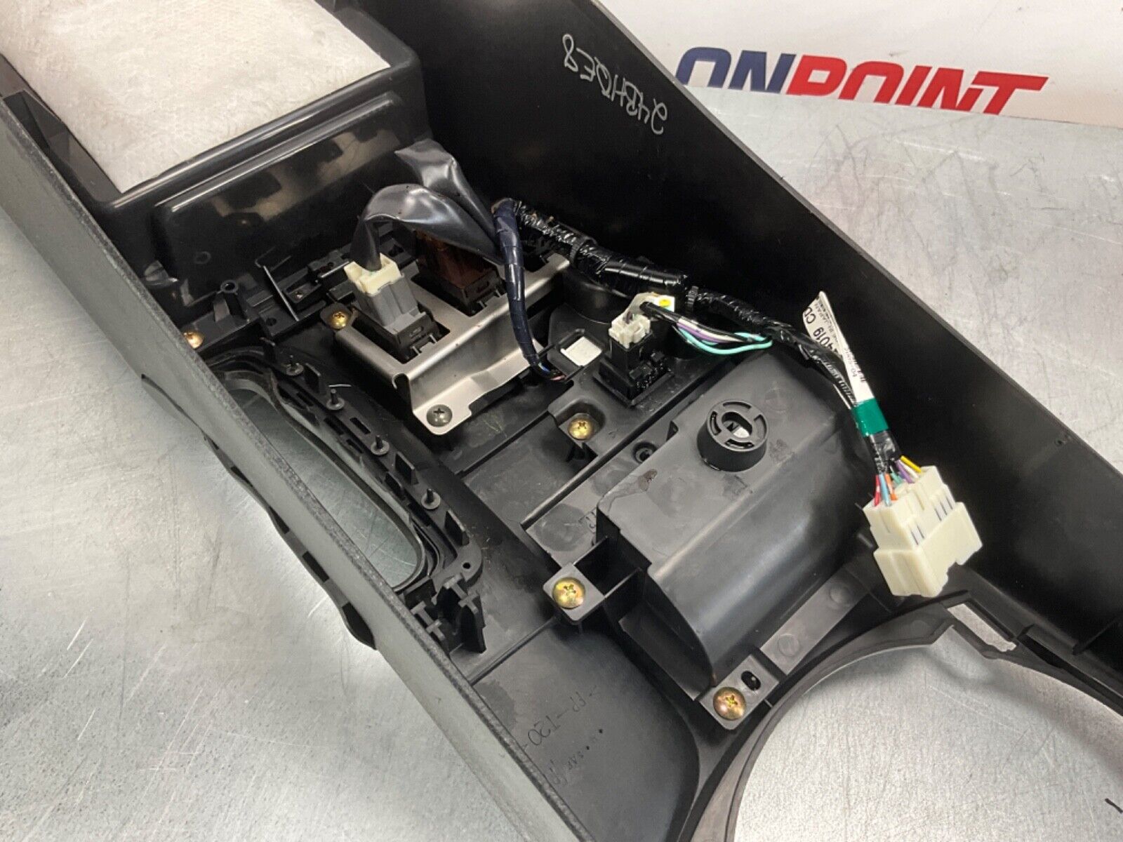 2005 Nissan Z33 350Z Manual Center Console Heated Seat Hazard Switch OEM 24BHQE - On Point Parts Inc