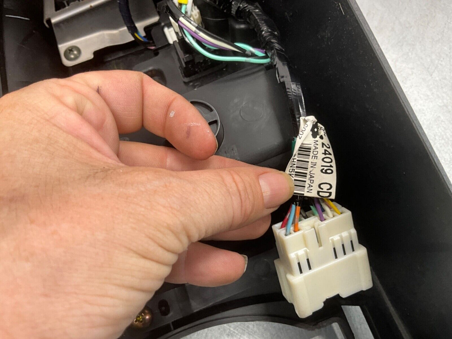2005 Nissan Z33 350Z Manual Center Console Heated Seat Hazard Switch OEM 24BHQE - On Point Parts Inc
