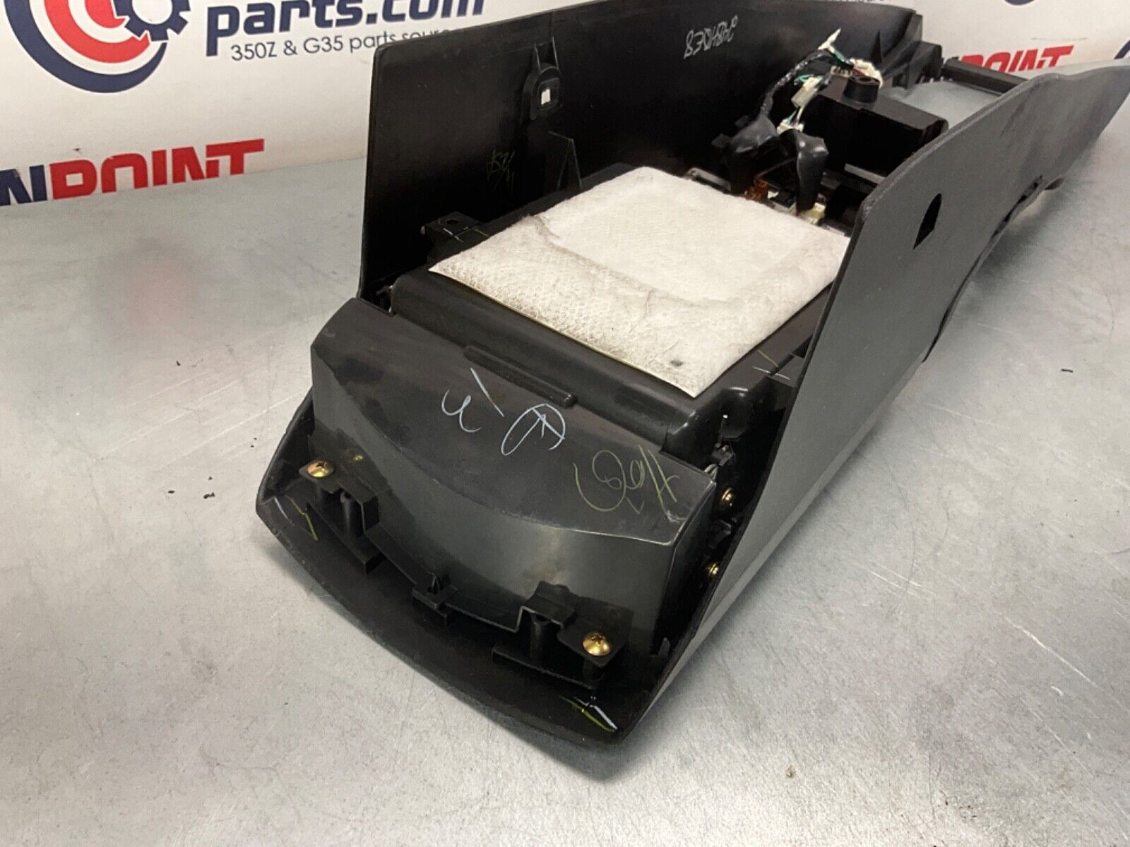 2005 Nissan Z33 350Z Manual Center Console Heated Seat Hazard Switch OEM 24BHQE - On Point Parts Inc