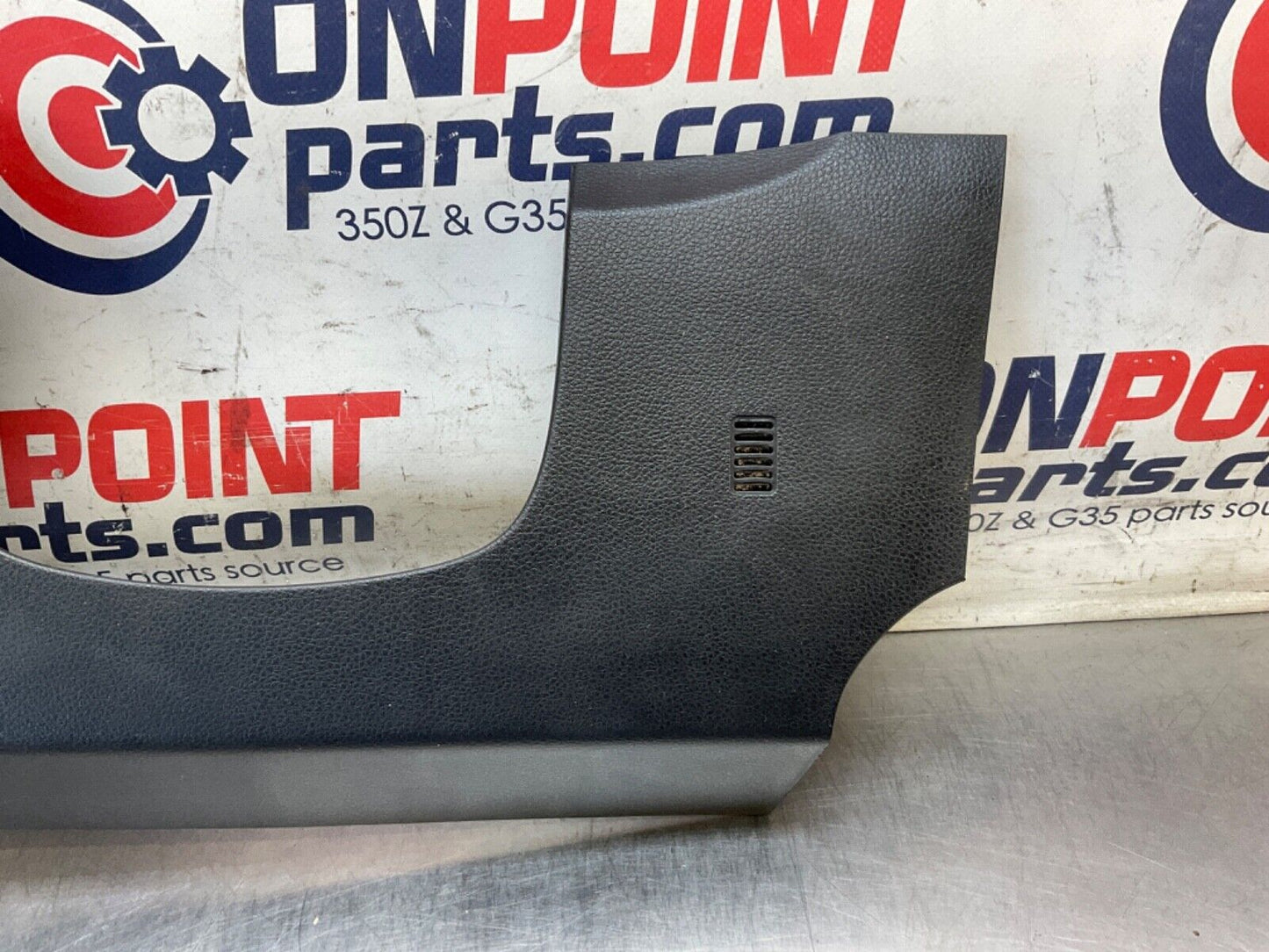 2005 Nissan Z33 350Z Lower Steering Column Panel with Switches OEM 24BHQE7 - On Point Parts Inc