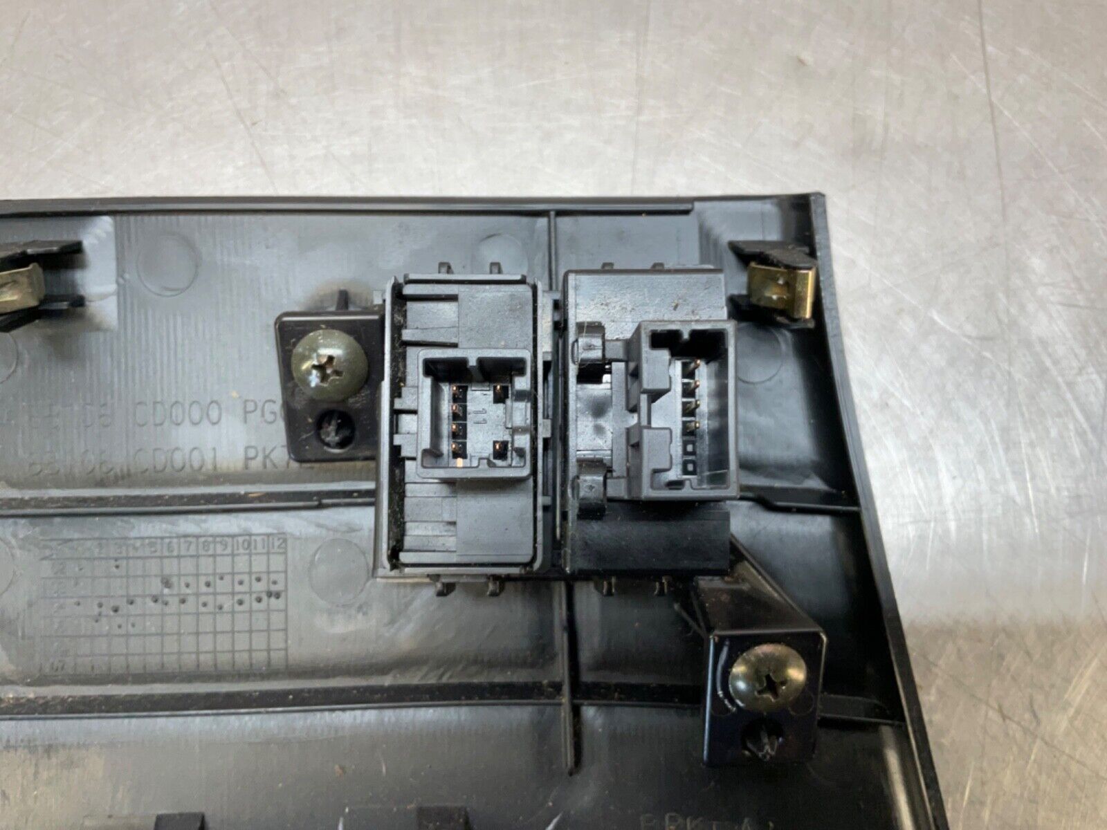 2005 Nissan Z33 350Z Lower Steering Column Panel with Switches OEM 24BHQE7 - On Point Parts Inc