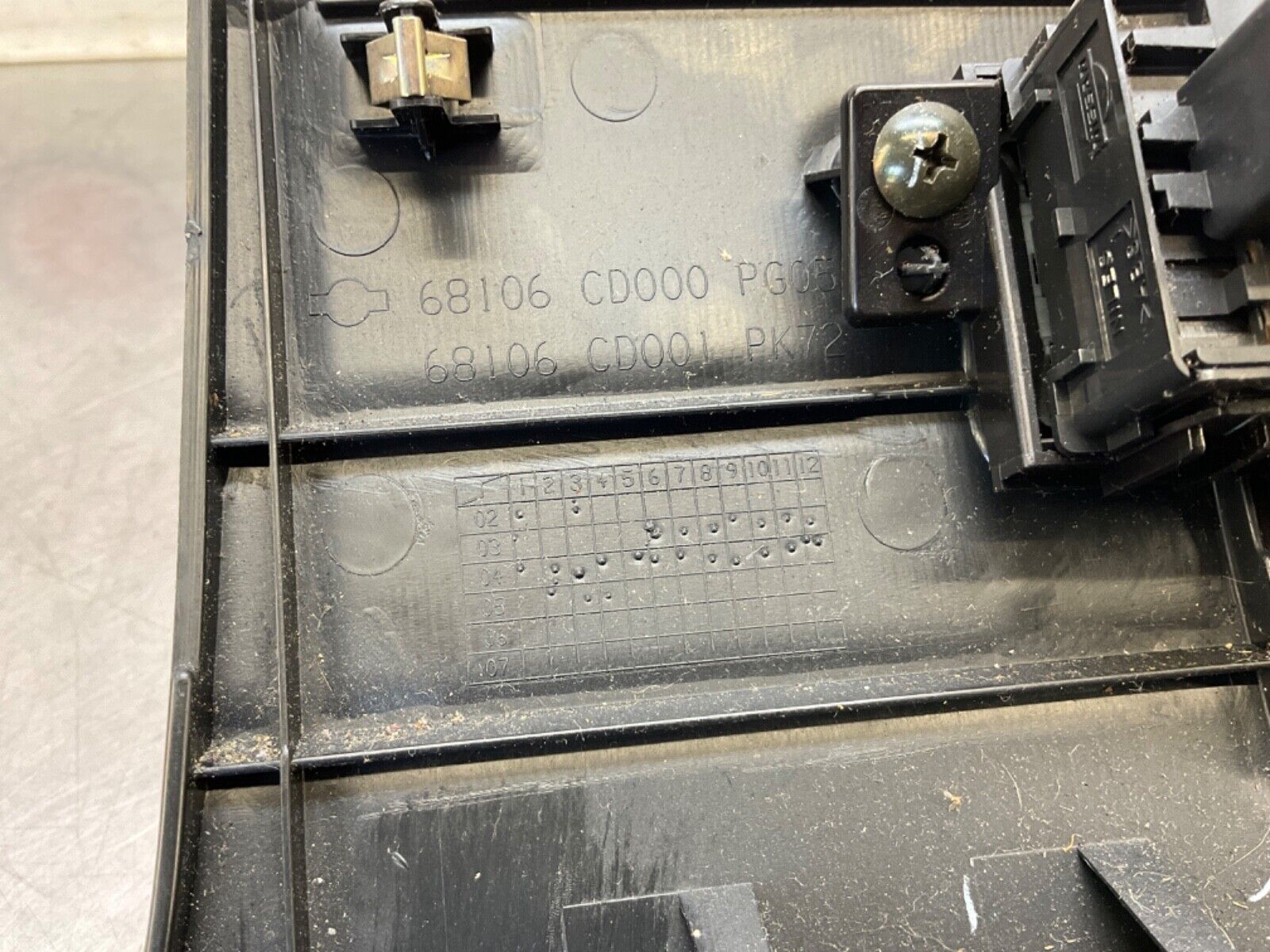 2005 Nissan Z33 350Z Lower Steering Column Panel with Switches OEM 24BHQE7 - On Point Parts Inc