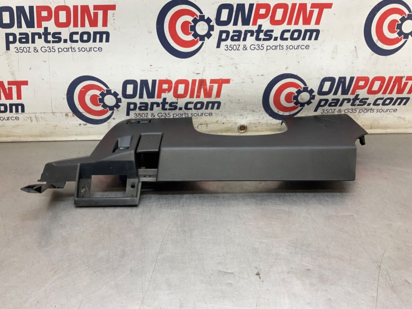 2005 Nissan Z33 350Z Lower Steering Column Panel with Switches OEM 24BHQE7 - On Point Parts Inc