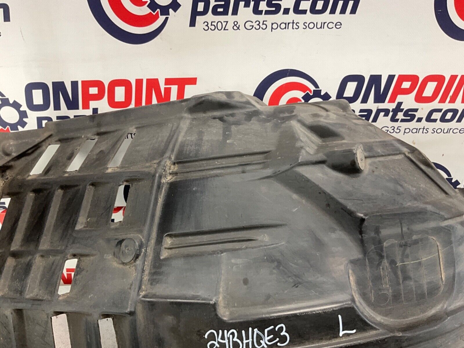2005 Nissan Z33 350Z Driver Left Front Inner Fender Liner OEM 24BHQE3 - On Point Parts Inc