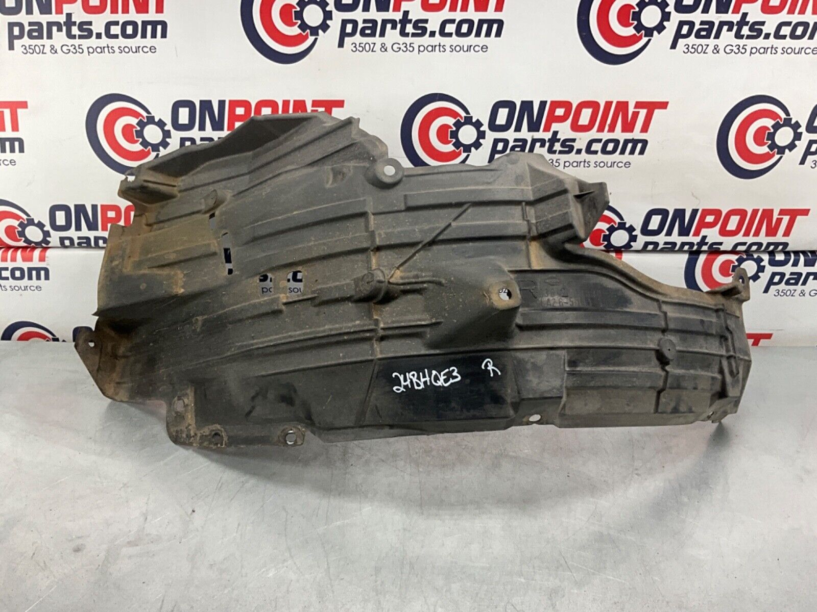 2005 Nissan Z33 350Z Passenger Right Inner Fender Liner OEM 24BHQE3 - On Point Parts Inc