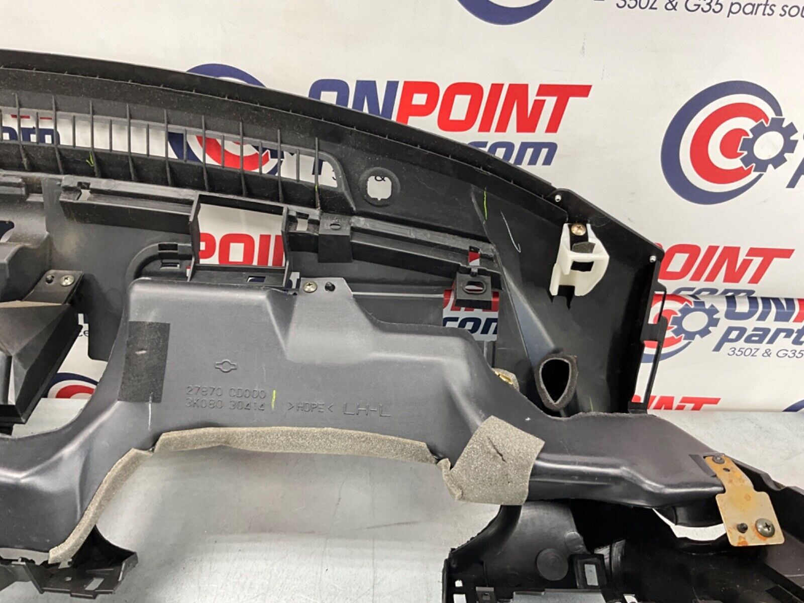 2005 Nissan Z33 350Z Front Convertible Dash Panel Trim 68200 OEM 24BHQE5 - On Point Parts Inc