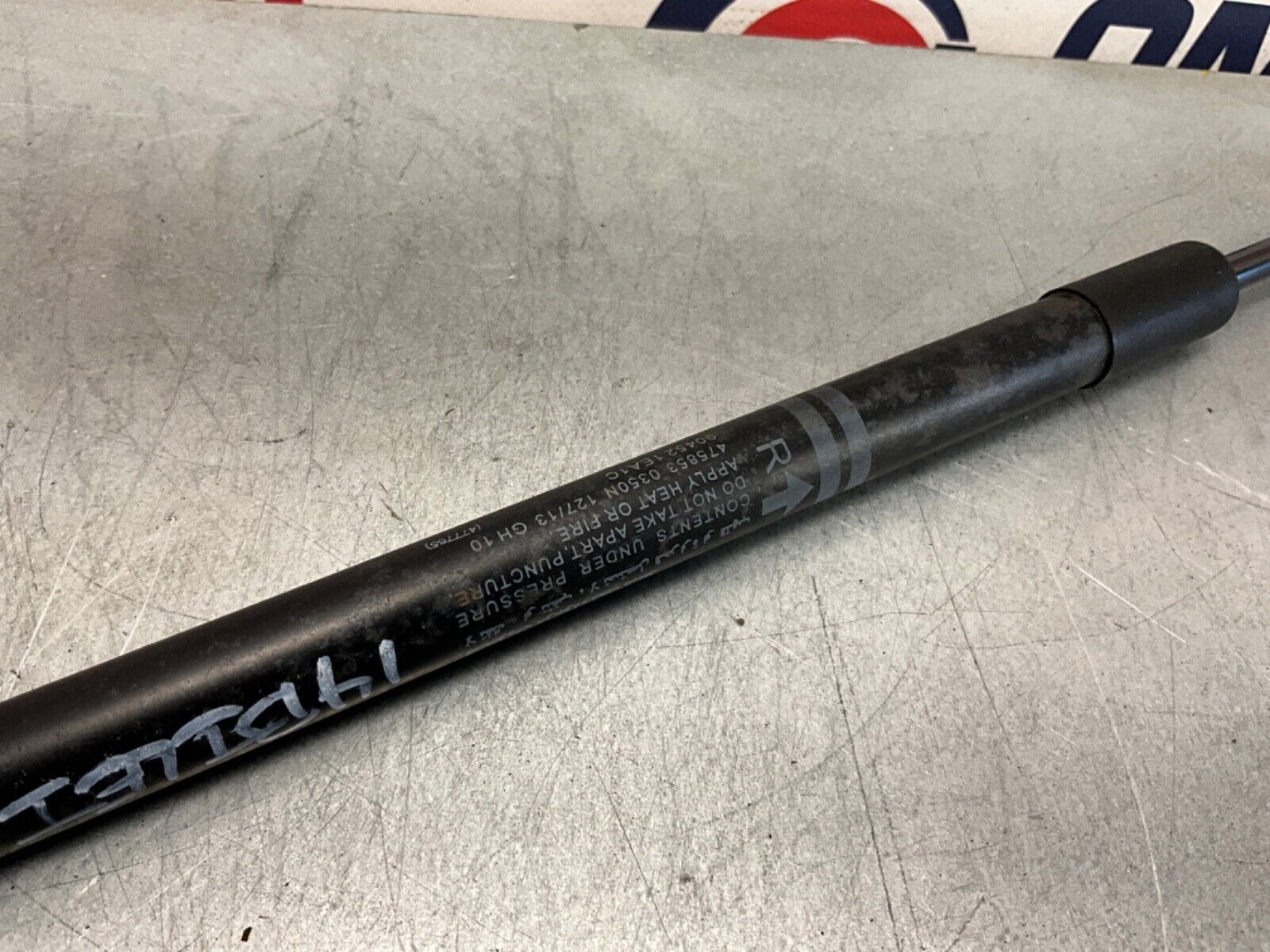 2014 Nissan Z34 370Z Rear Trunk Hatch Shocks Lift Support OEM 14BILEI - On Point Parts Inc