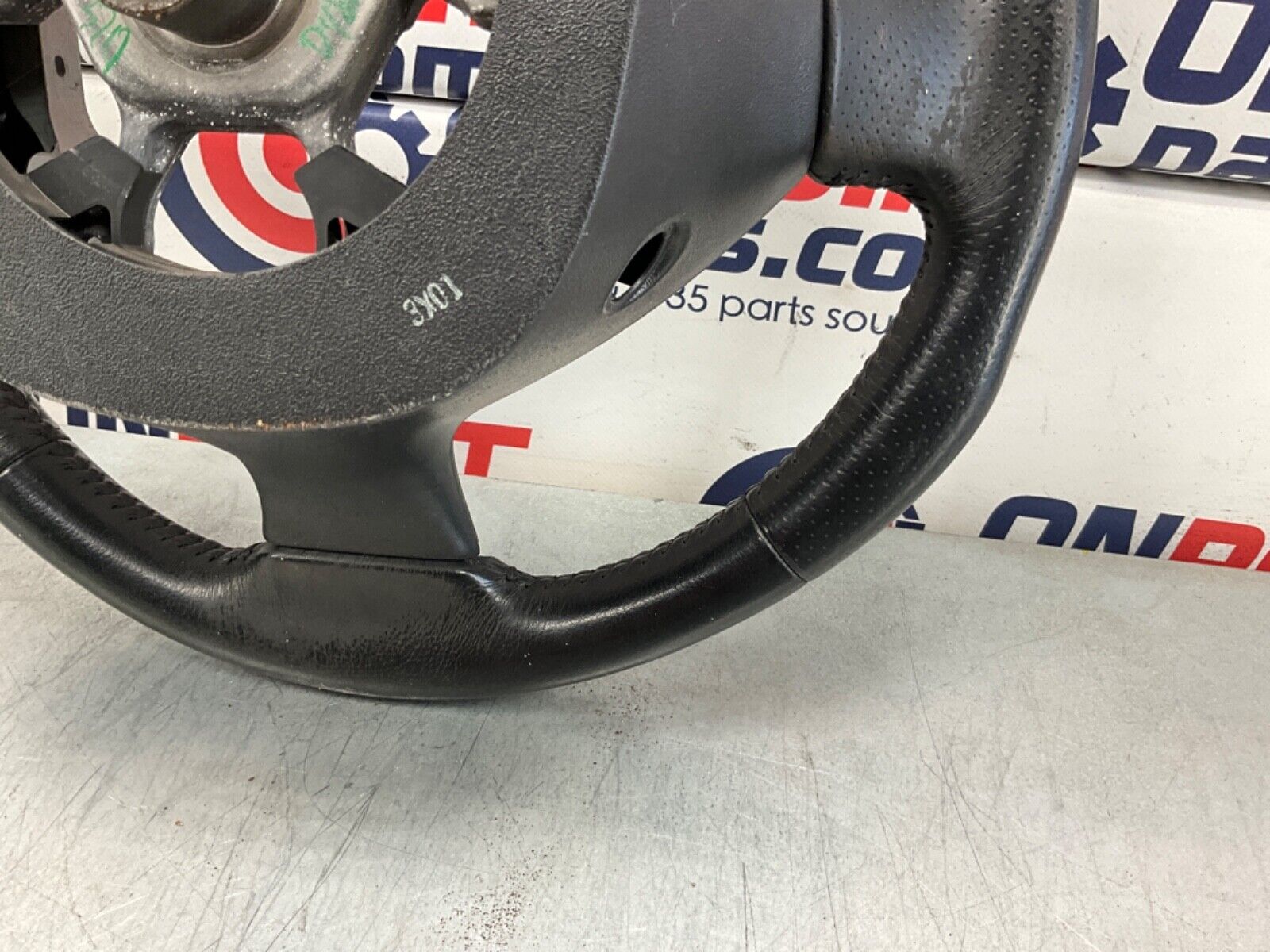 2014 Nissan Z34 370Z Driver Left Leather Steering Wheel OEM 14BILEC - On Point Parts Inc