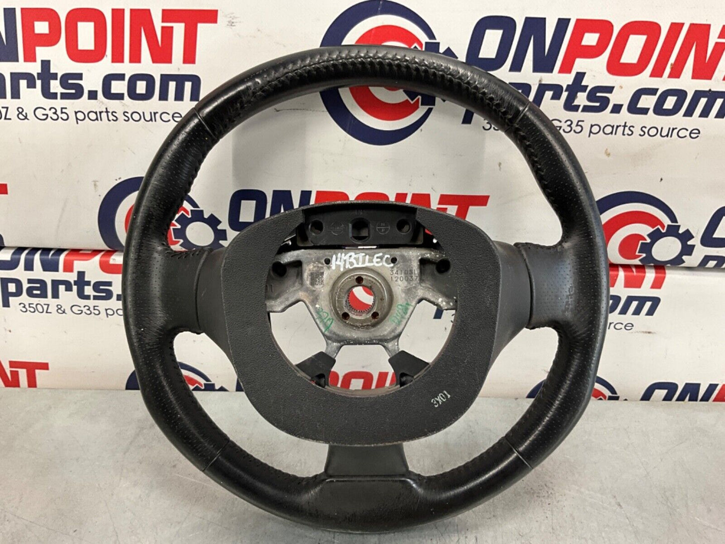2014 Nissan Z34 370Z Driver Left Leather Steering Wheel OEM 14BILEC - On Point Parts Inc