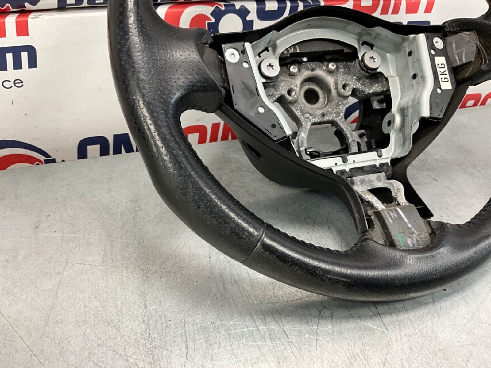 2014 Nissan Z34 370Z Driver Left Leather Steering Wheel OEM 14BILEC - On Point Parts Inc