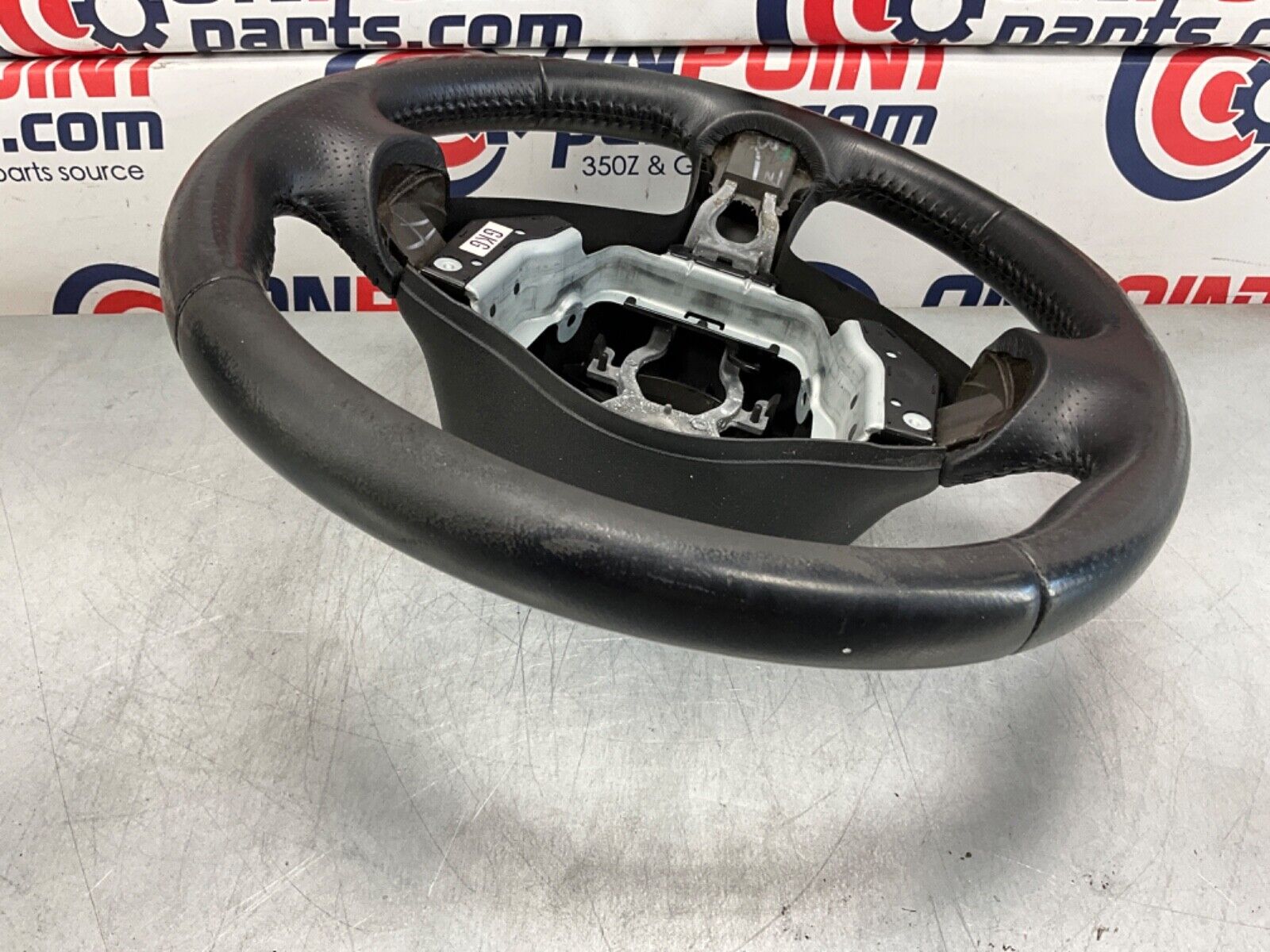 2014 Nissan Z34 370Z Driver Left Leather Steering Wheel OEM 14BILEC - On Point Parts Inc
