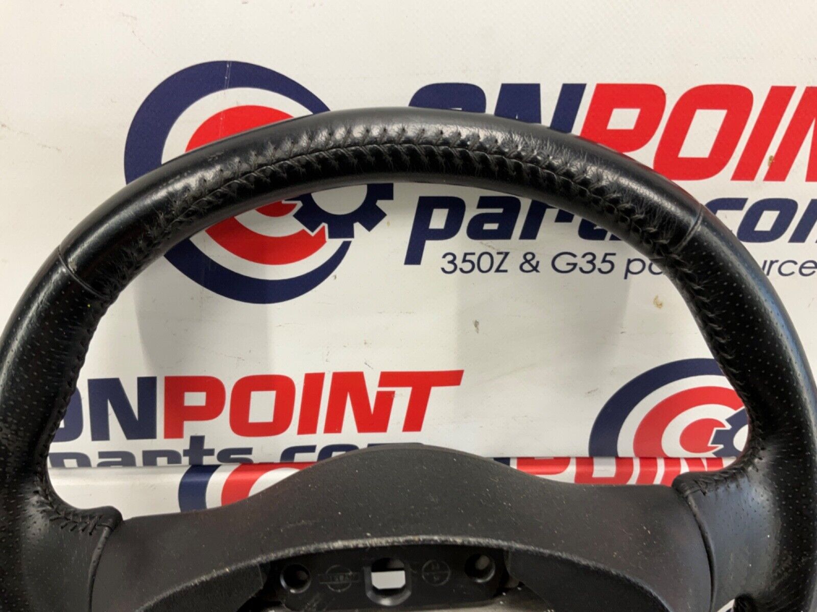 2014 Nissan Z34 370Z Driver Left Leather Steering Wheel OEM 14BILEC - On Point Parts Inc