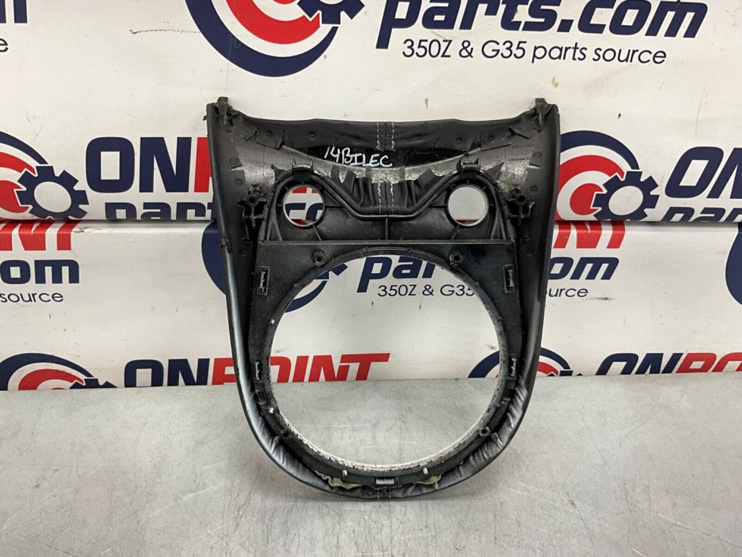 2014 Nissan Z34 370Z Center Console Manual Shift Bezel Trim OEM 14BILEC - On Point Parts Inc