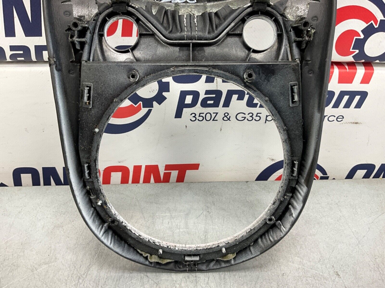 2014 Nissan Z34 370Z Center Console Manual Shift Bezel Trim OEM 14BILEC - On Point Parts Inc