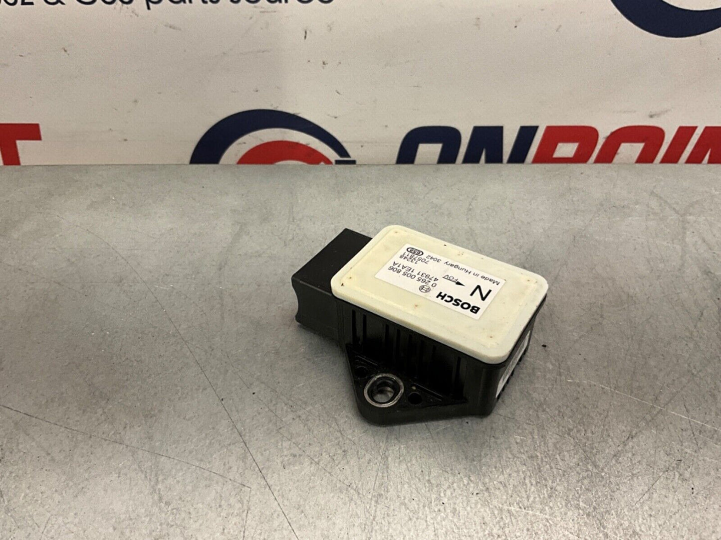 2014 Nissan Z34 370Z Speed YAW Rate Acceleration Sensor  OEM 14BILEC - On Point Parts Inc