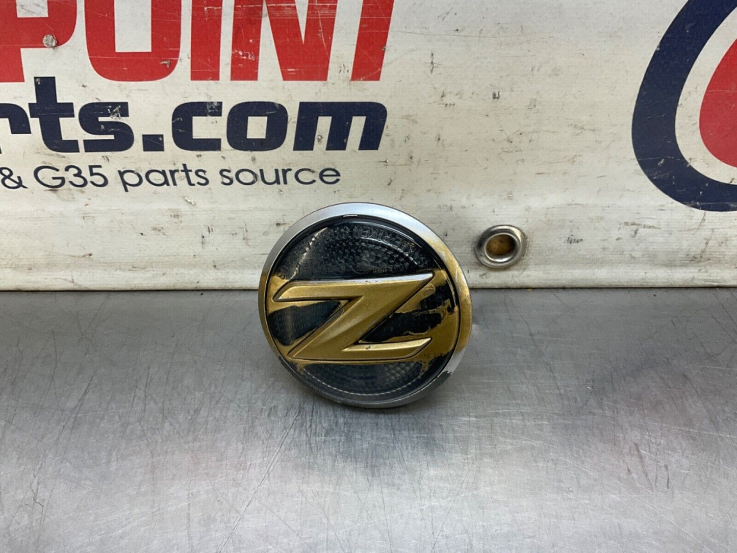 2014 Nissan Z34 370Z Illuminated Turn Signal Fender Emblems  OEM 14BILEA - On Point Parts Inc