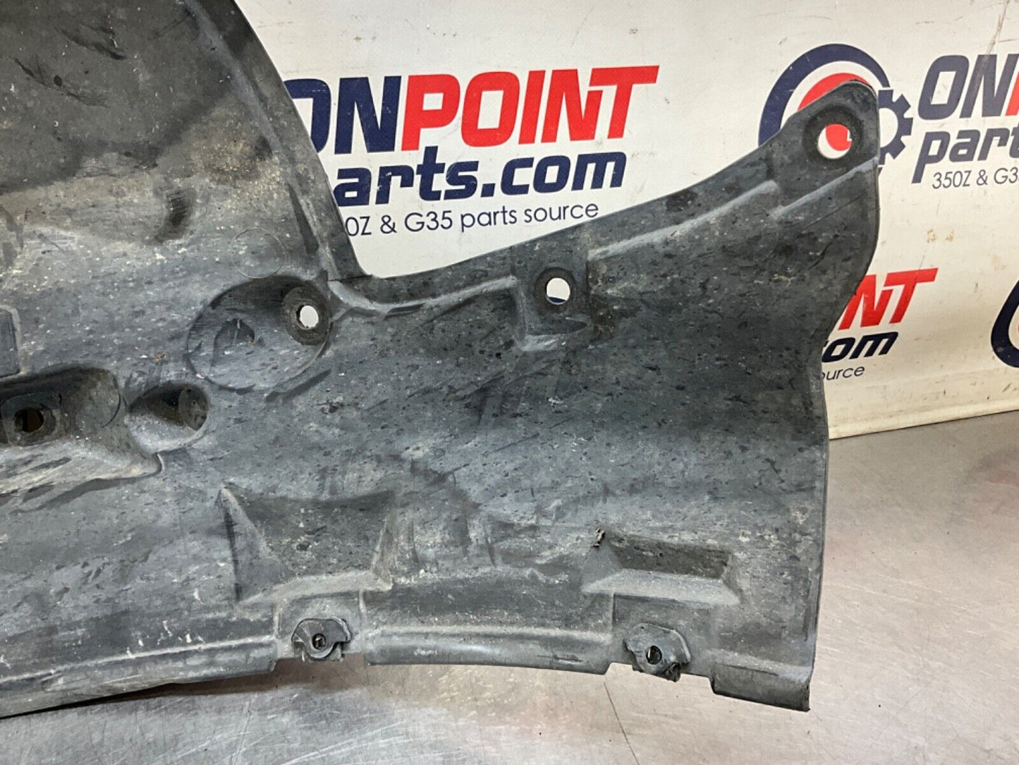 2014 Nissan Z34 370Z Driver Left Front Inner Fender Liner OEM 14BILE3 - On Point Parts Inc