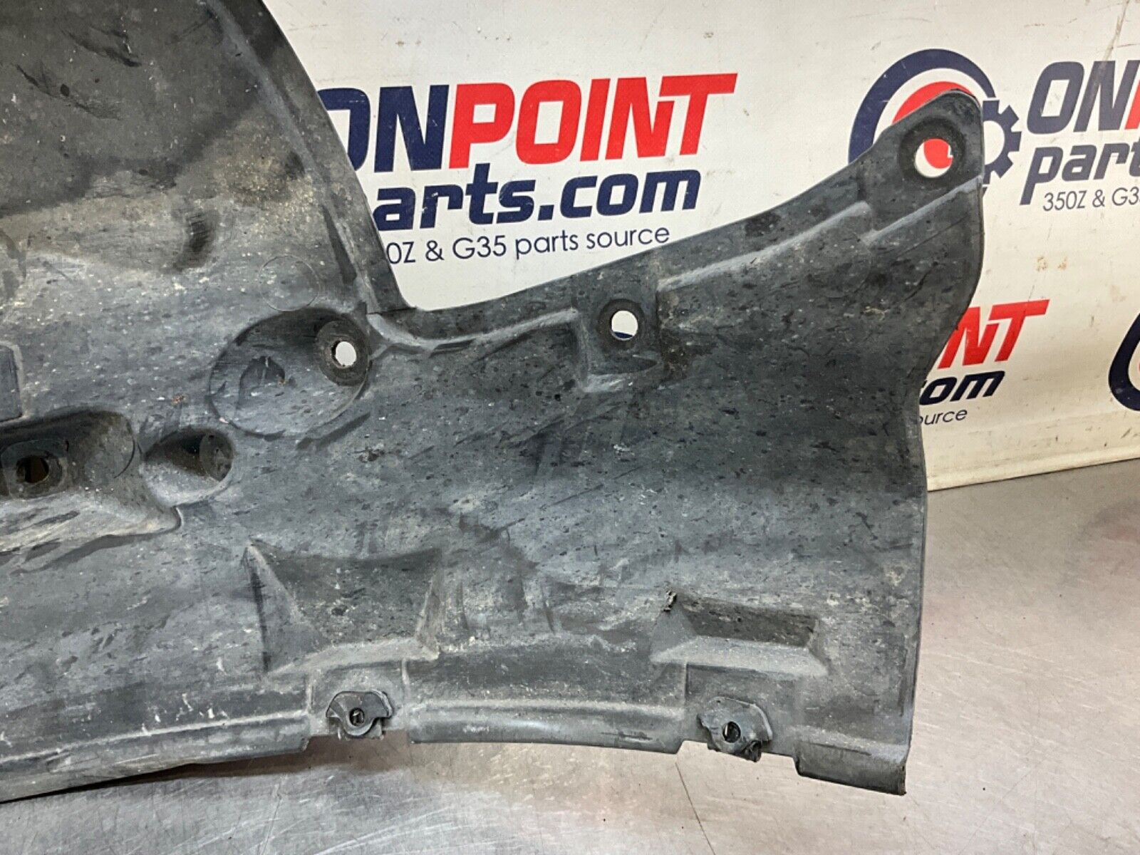 2014 Nissan Z34 370Z Driver Left Front Inner Fender Liner OEM 14BILE3 - On Point Parts Inc
