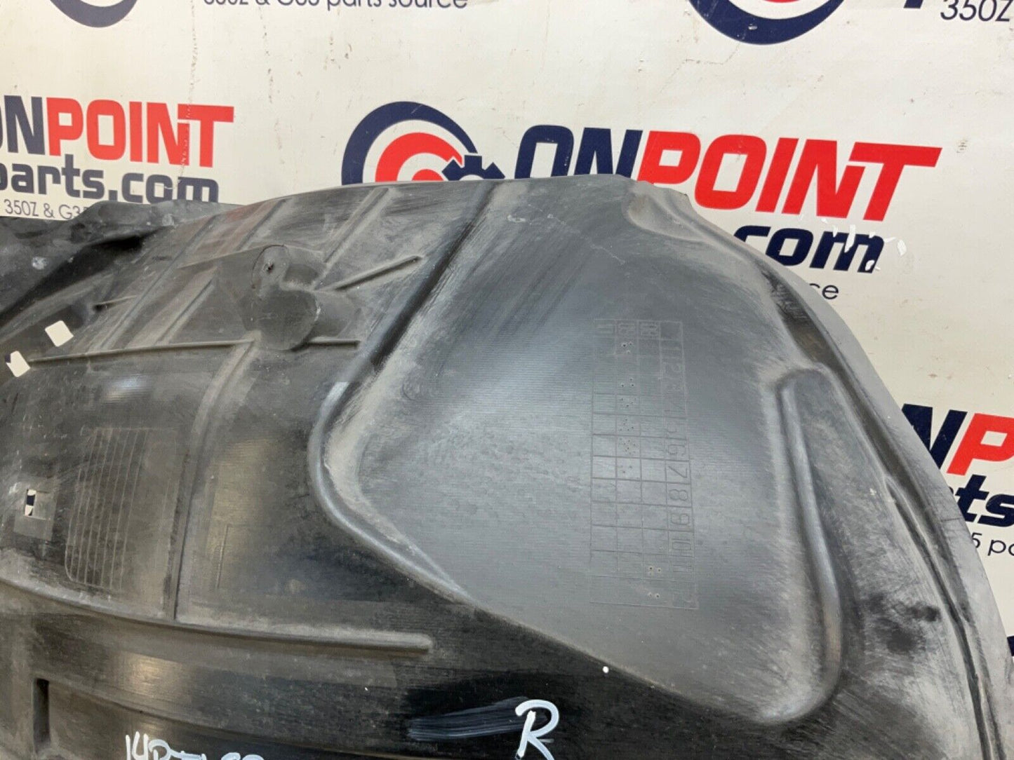 2014 Nissan Z34 370Z Passenger Right Front Inner Fender Liner OEM 14BILE3 - On Point Parts Inc