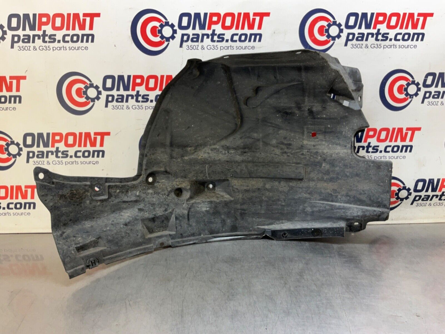 2014 Nissan Z34 370Z Passenger Right Front Inner Fender Liner OEM 14BILE3 - On Point Parts Inc