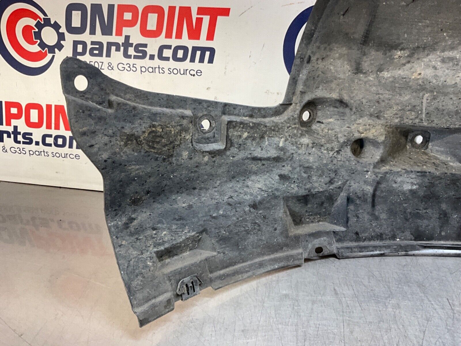 2014 Nissan Z34 370Z Passenger Right Front Inner Fender Liner OEM 14BILE3 - On Point Parts Inc
