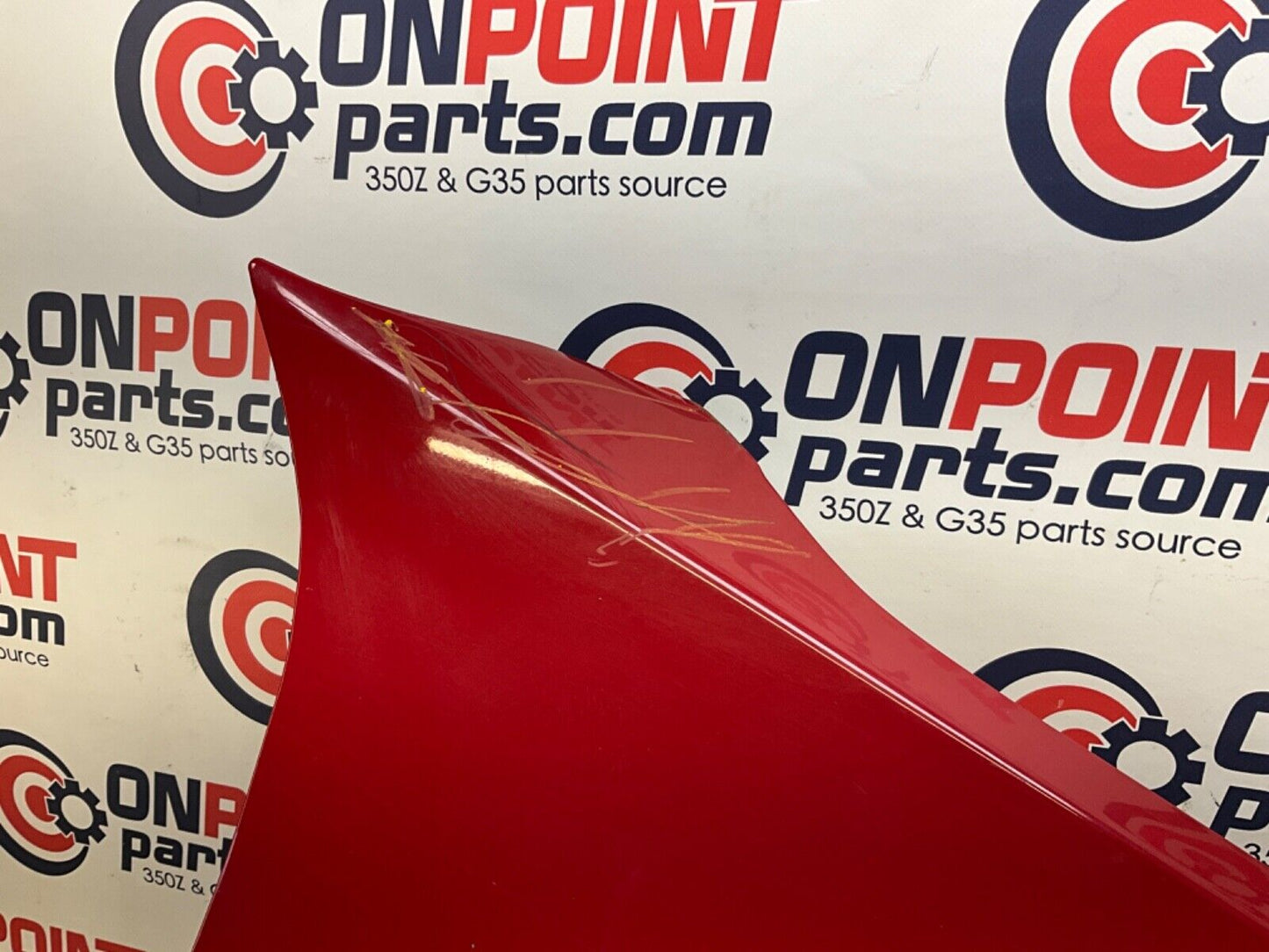 2007 Nissan Z33 350Z Passenger Right Front Fender with Emblem OEM 23BIZE1 - On Point Parts Inc