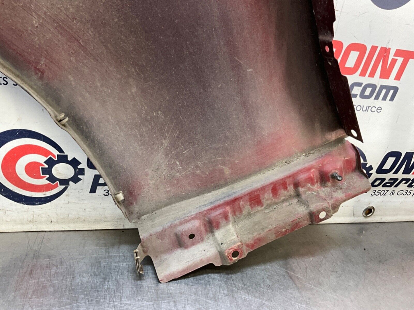 2007 Nissan Z33 350Z Passenger Right Front Fender with Emblem OEM 23BIZE1 - On Point Parts Inc