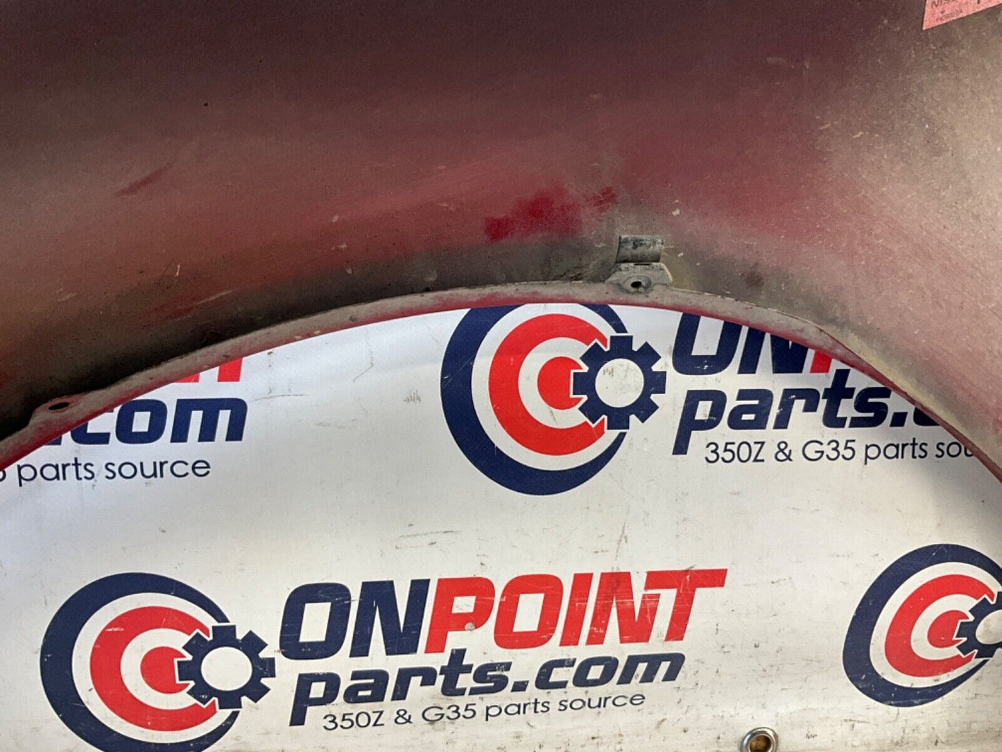 2007 Nissan Z33 350Z Passenger Right Front Fender with Emblem OEM 23BIZE1 - On Point Parts Inc