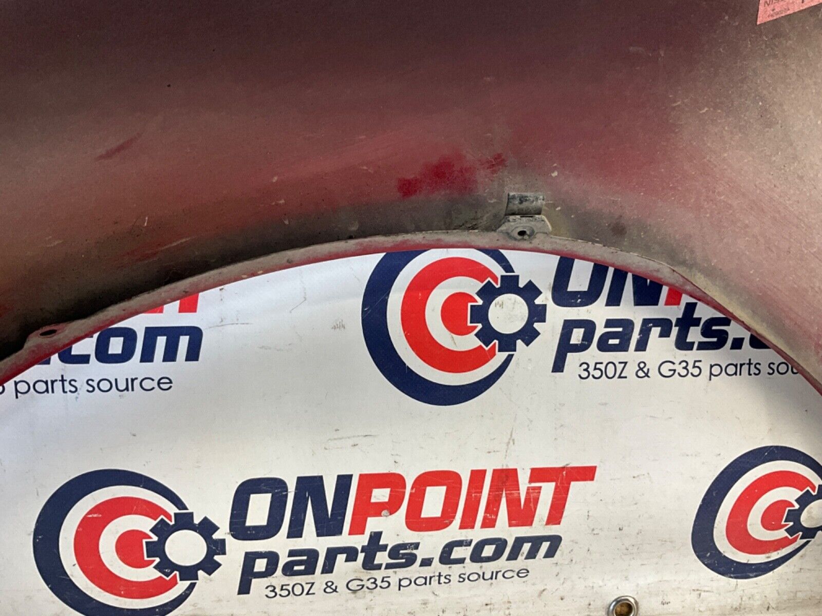2007 Nissan Z33 350Z Passenger Right Front Fender with Emblem OEM 23BIZE1 - On Point Parts Inc