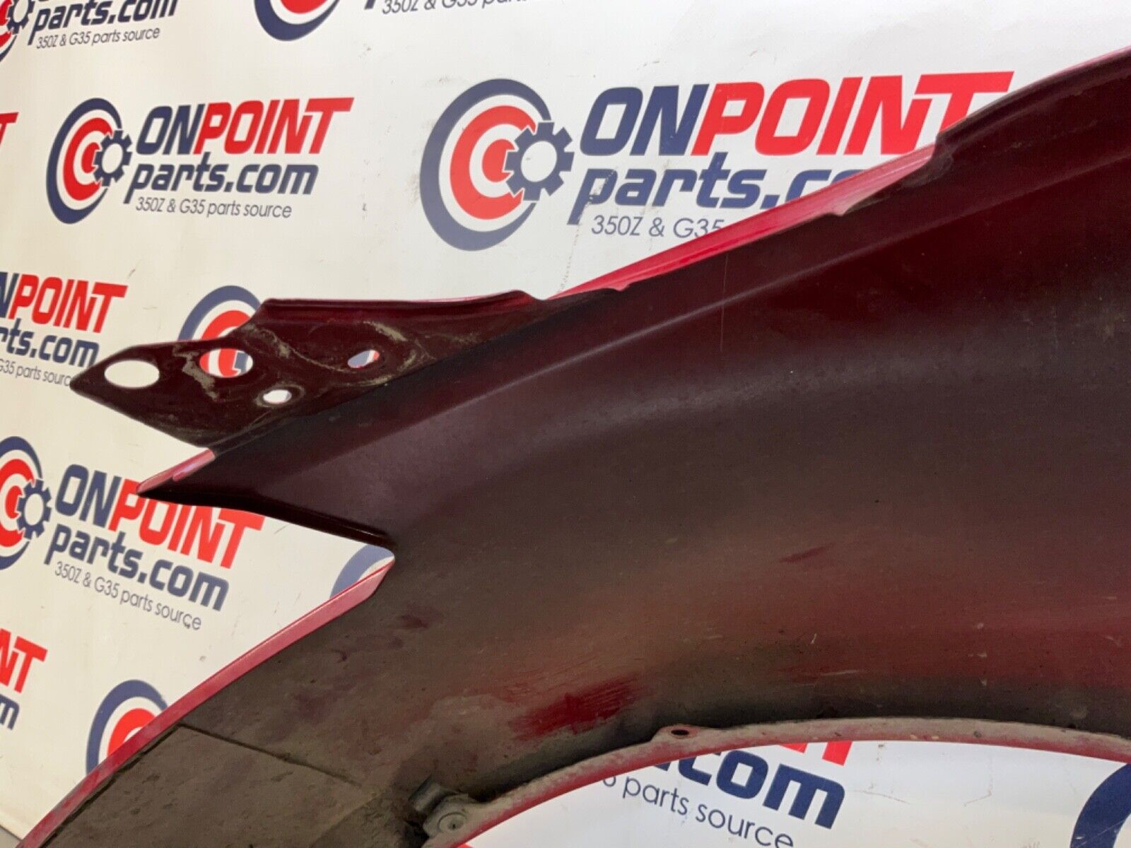 2007 Nissan Z33 350Z Passenger Right Front Fender with Emblem OEM 23BIZE1 - On Point Parts Inc