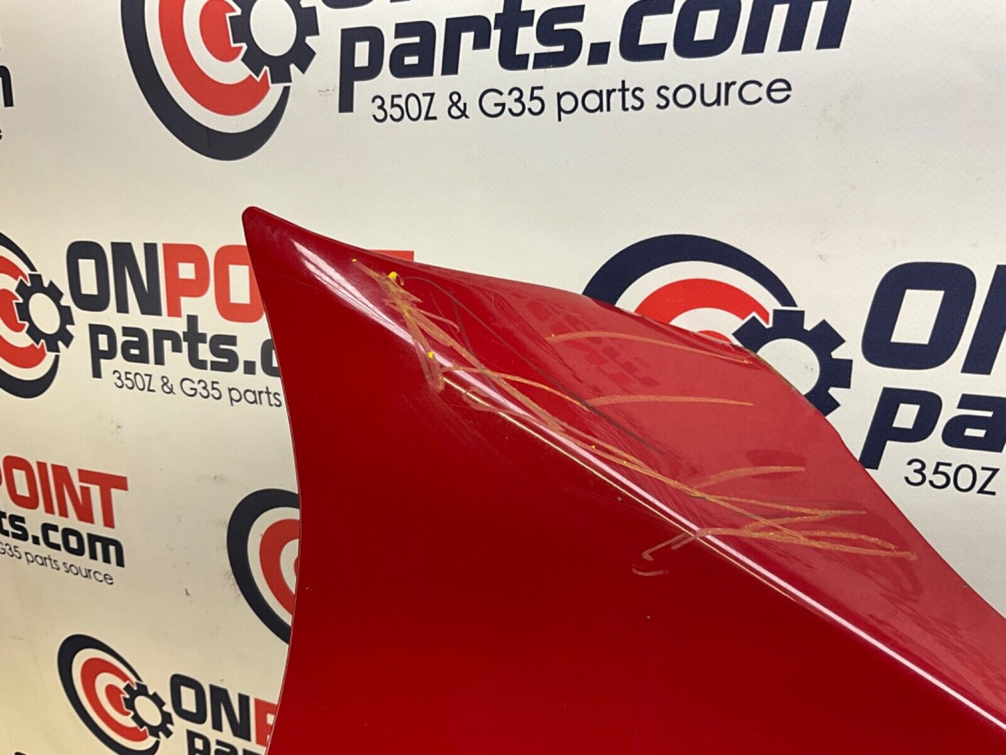 2007 Nissan Z33 350Z Passenger Right Front Fender with Emblem OEM 23BIZE1 - On Point Parts Inc