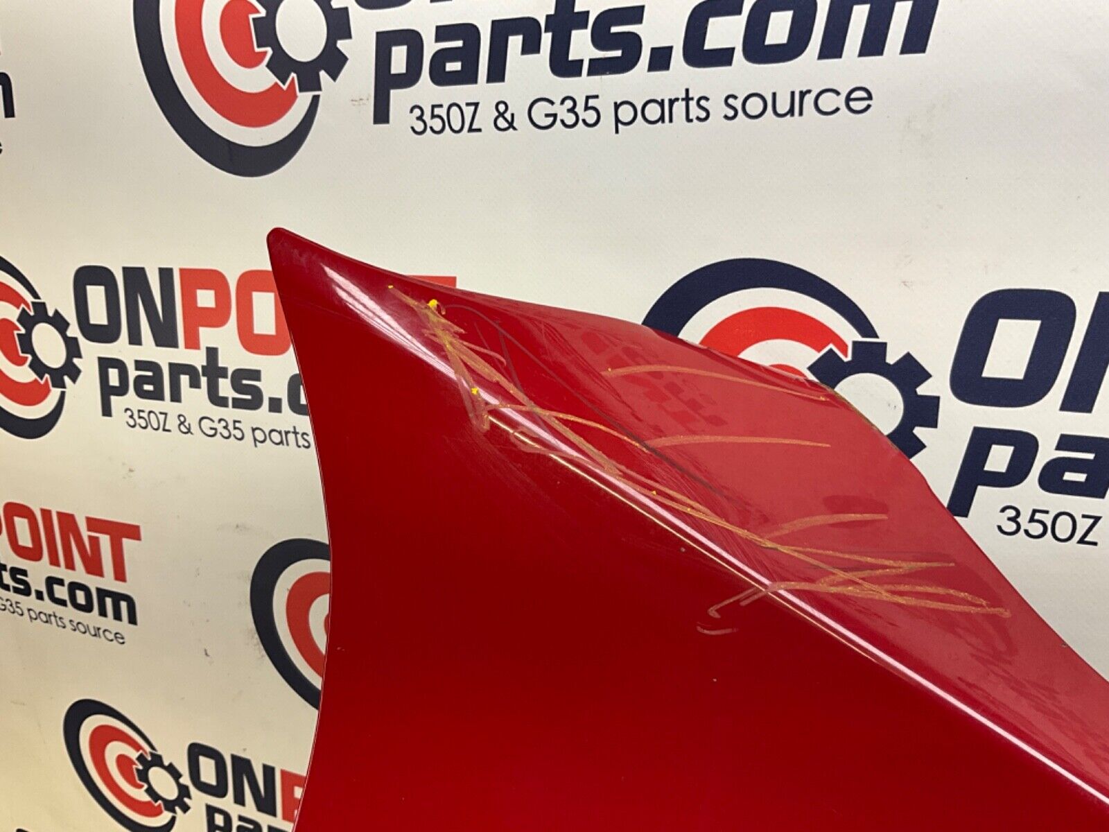 2007 Nissan Z33 350Z Passenger Right Front Fender with Emblem OEM 23BIZE1 - On Point Parts Inc