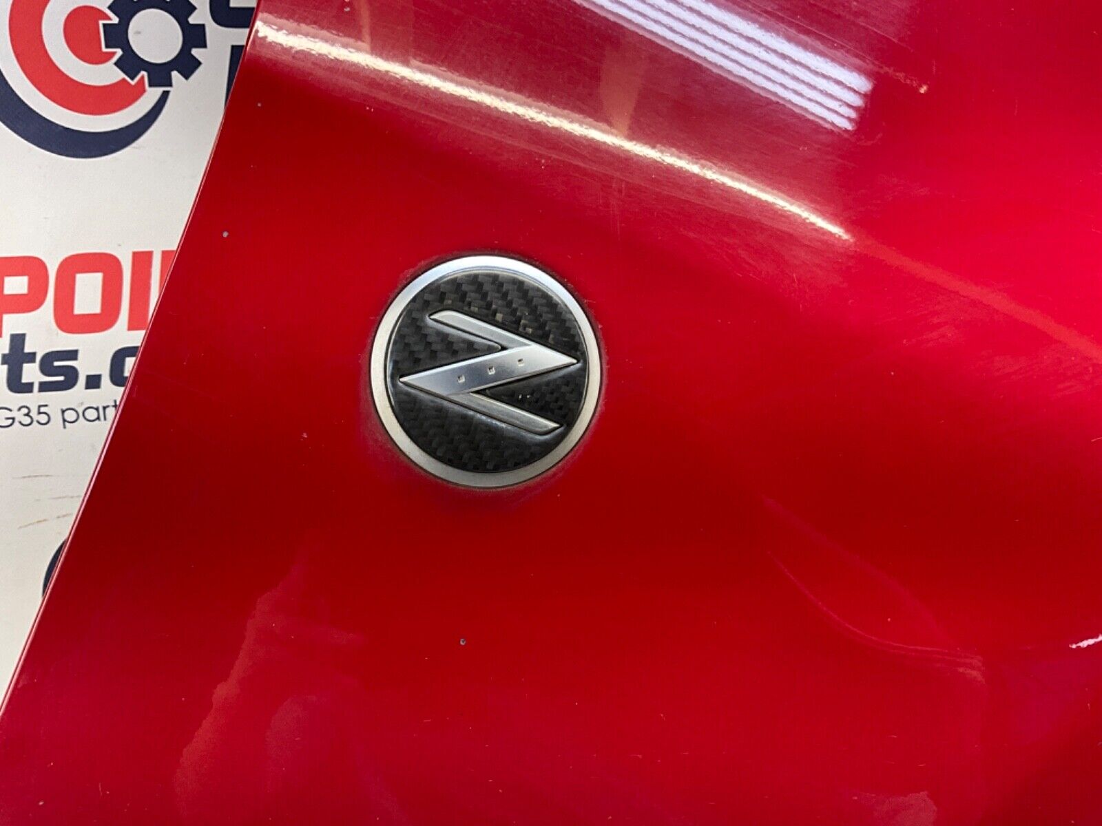 2007 Nissan Z33 350Z Passenger Right Front Fender with Emblem OEM 23BIZE1 - On Point Parts Inc