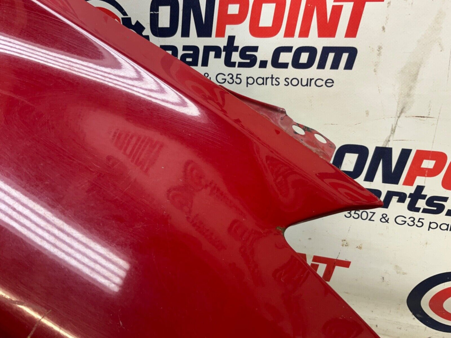2007 Nissan Z33 350Z Passenger Right Front Fender with Emblem OEM 23BIZE1 - On Point Parts Inc