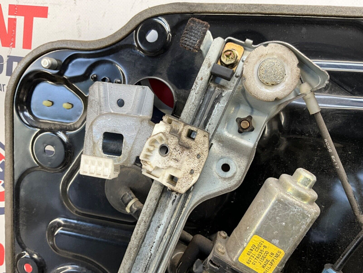 2007 Nissan Z33 350Z Driver Left Window Regulator Motor Panel OEM 23BIZE3 - On Point Parts Inc