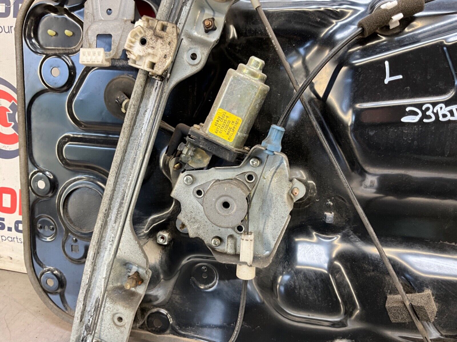 2007 Nissan Z33 350Z Driver Left Window Regulator Motor Panel OEM 23BIZE3 - On Point Parts Inc