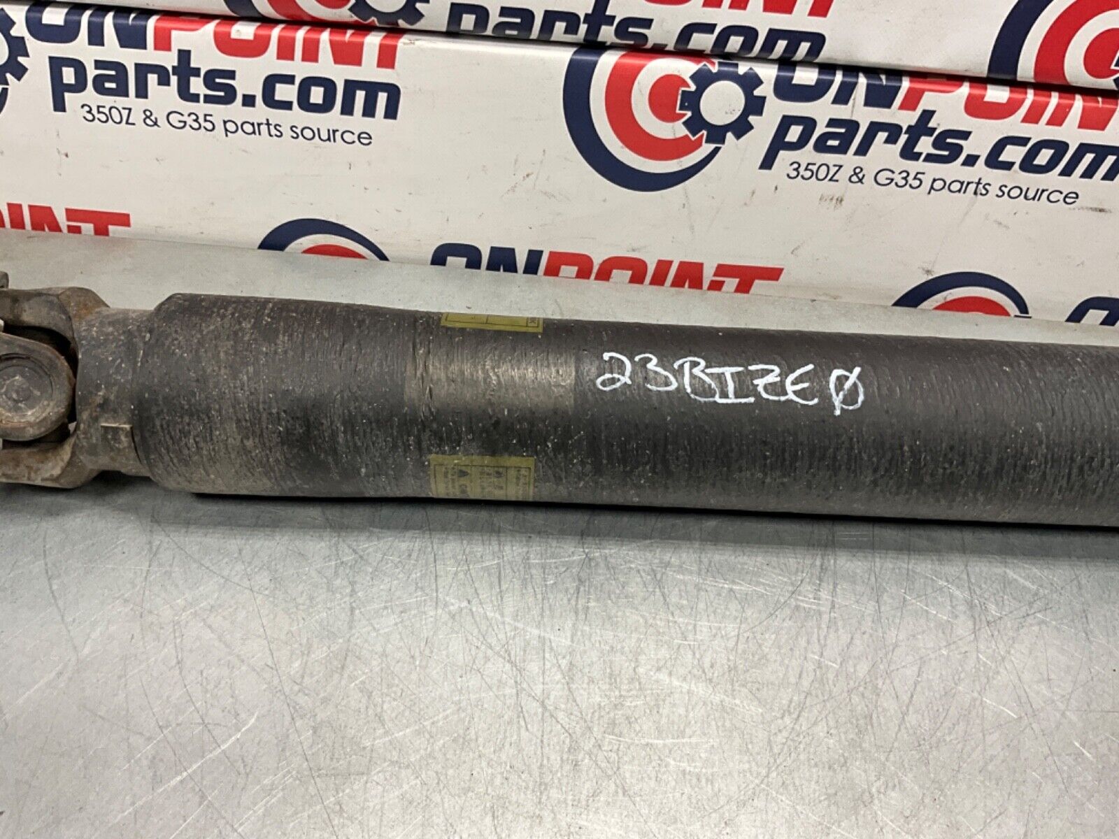2007 Nissan Z33 350Z Automatic Driveshaft RWD Rear Wheel Drive 181k OEM 23BIZE0 - On Point Parts Inc