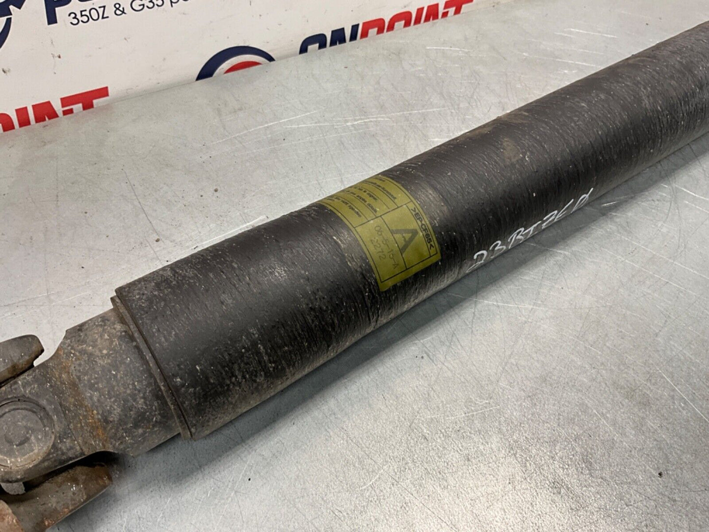 2007 Nissan Z33 350Z Automatic Driveshaft RWD Rear Wheel Drive 181k OEM 23BIZE0 - On Point Parts Inc