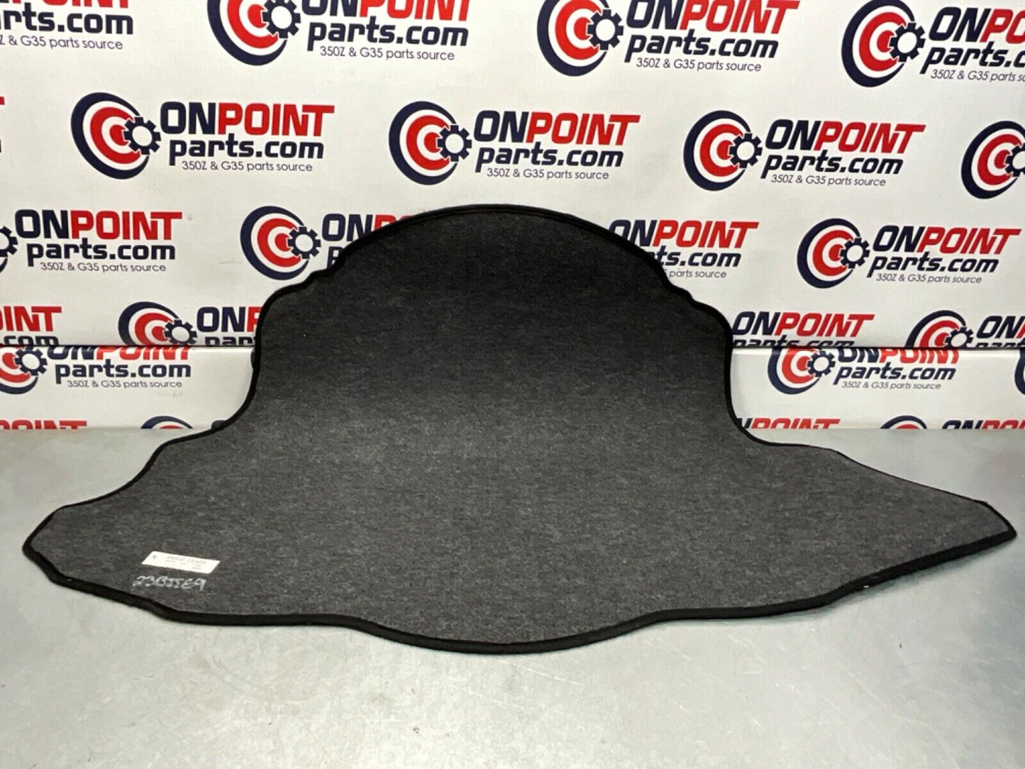 2006 Nissan Z33 350Z Rear Convertible Trunk Carpet Liner OEM 23BJJE9 - On Point Parts Inc