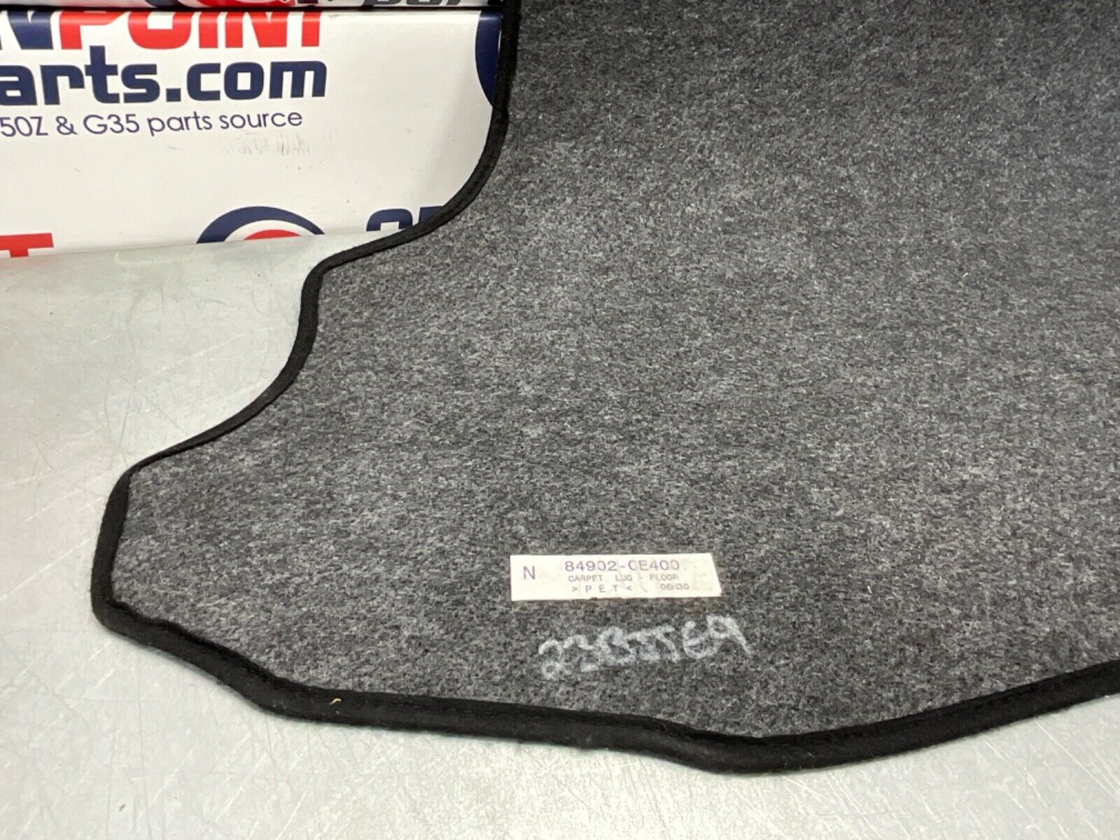 2006 Nissan Z33 350Z Rear Convertible Trunk Carpet Liner OEM 23BJJE9 - On Point Parts Inc