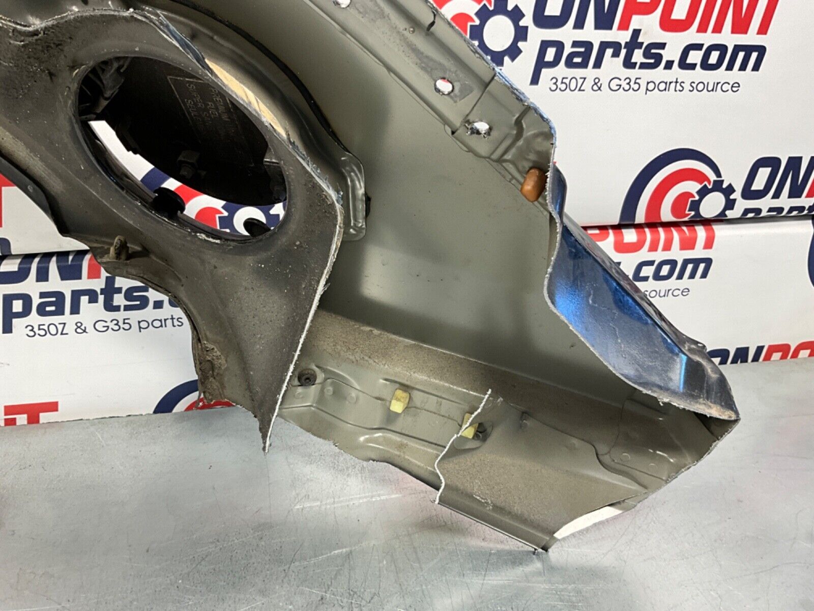 2006 Nissan Z33 350Z Convertible Passenger Right Rear Quarter Panel OEM 23BJJE5 - On Point Parts Inc
