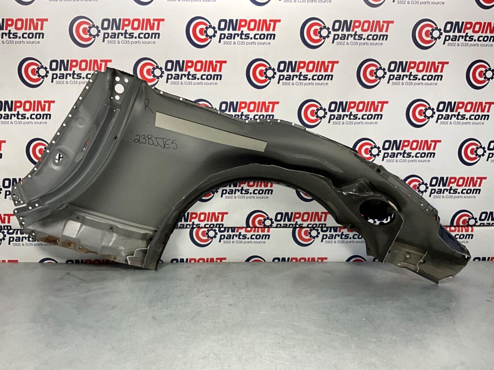 2006 Nissan Z33 350Z Convertible Passenger Right Rear Quarter Panel OEM 23BJJE5 - On Point Parts Inc