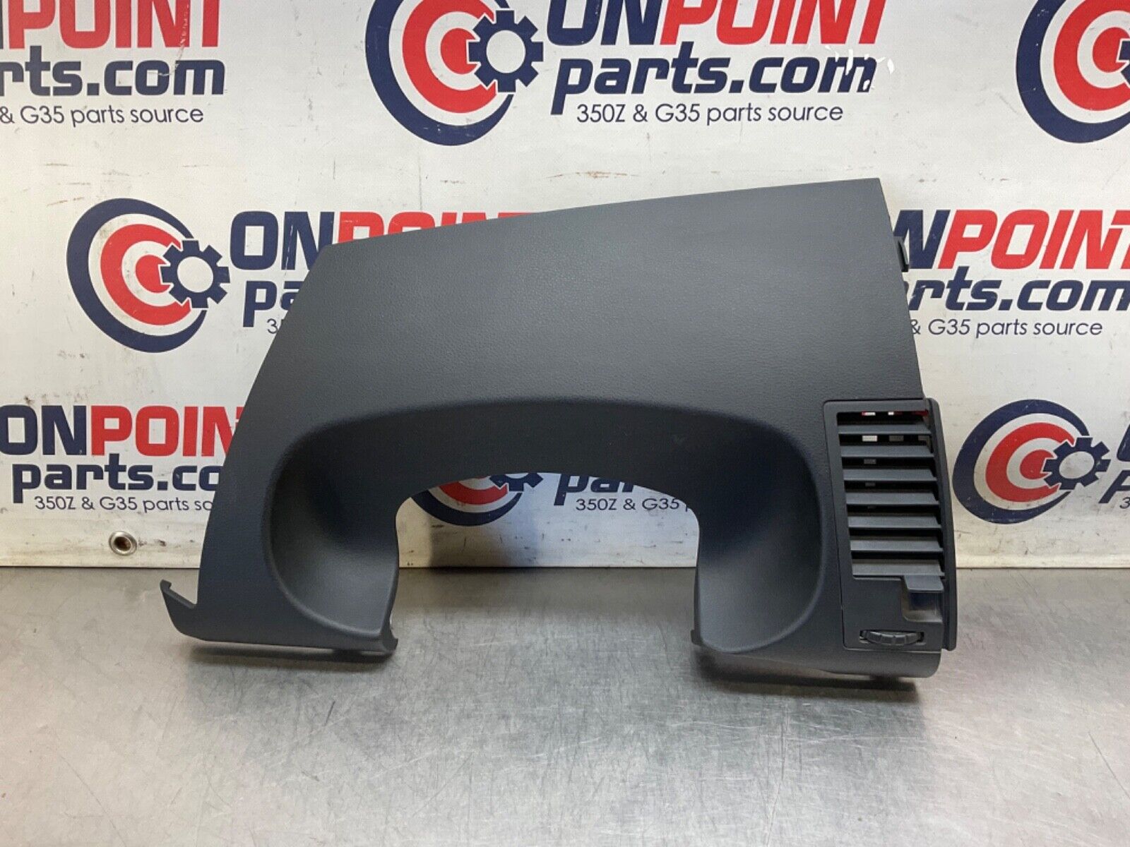 2006 Nissan Z33 350Z Driver Left Upper Dash Panel with Vent 68107 OEM 23BJJE7 - On Point Parts Inc