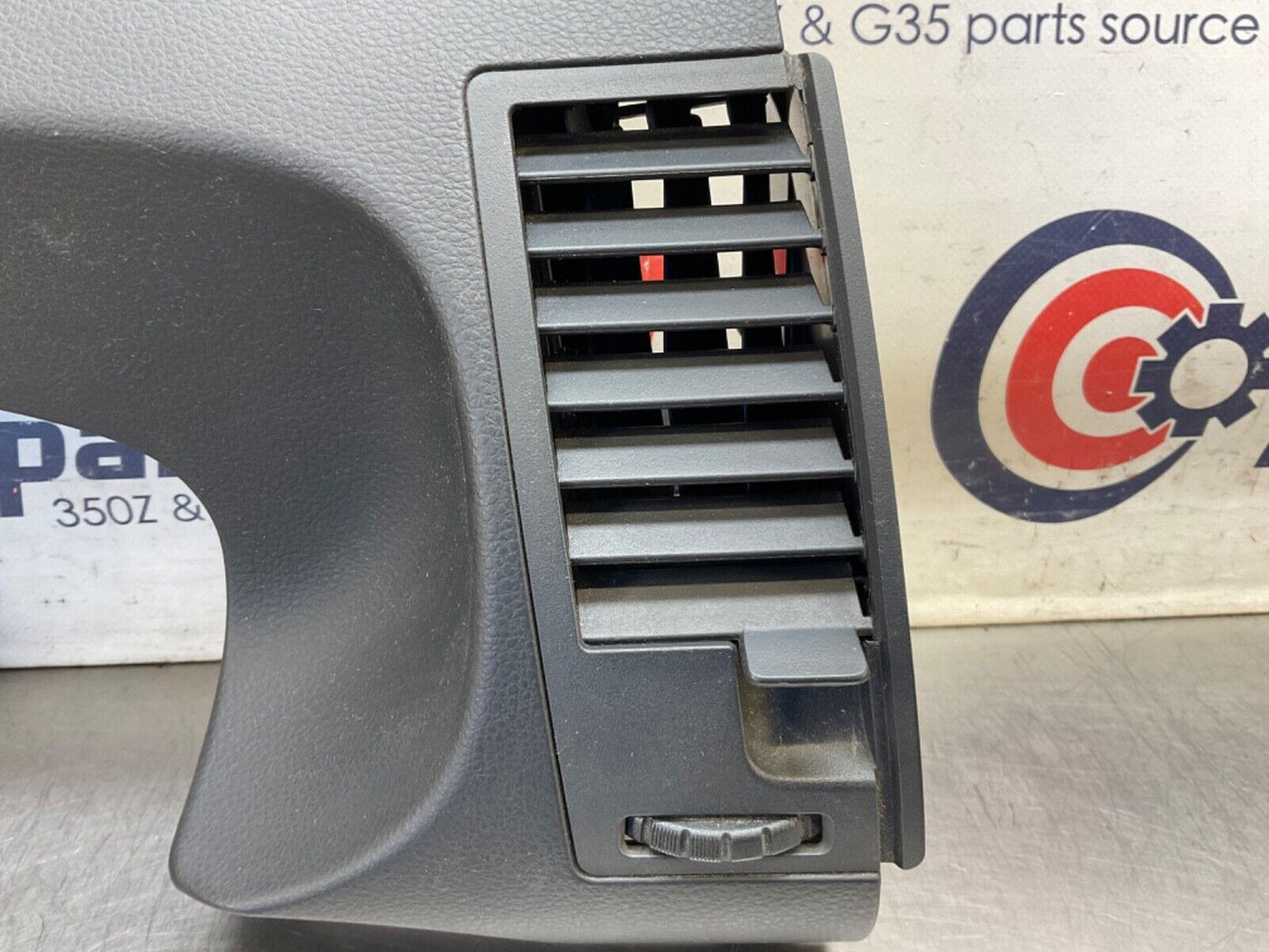 2006 Nissan Z33 350Z Driver Left Upper Dash Panel with Vent 68107 OEM 23BJJE7 - On Point Parts Inc