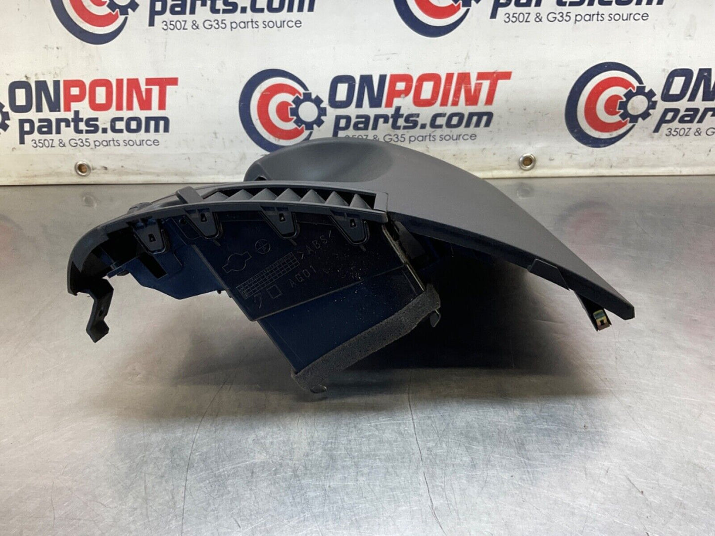 2006 Nissan Z33 350Z Driver Left Upper Dash Panel with Vent 68107 OEM 23BJJE7 - On Point Parts Inc